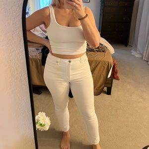 Abercrombie curve love high rise skinny jean